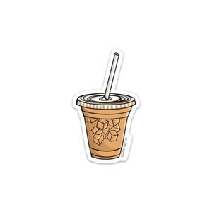 The Iced Coffee Sticker